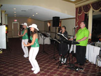 five grand U$ Russian band and dancers